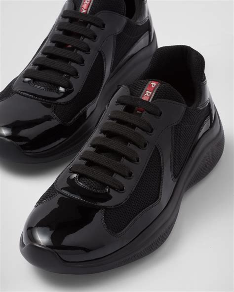 prada sneaker blackocks|all black Prada sneakers.